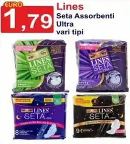 GuMì Supermercati Lines Seta Assorbenti Ultra offerta