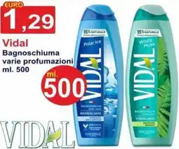 GuMì Supermercati Vidal Bagnoschiuma offerta
