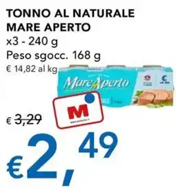 Migross Superstore Mare Aperto Tonno al Naturale offerta