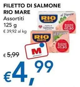 Migross Superstore Filetto di salmone Rio Mare offerta