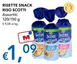 Migross Superstore Risette snack Riso Scotti offerta