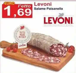 GuMì Supermercati Salame Paisanella Levoni offerta
