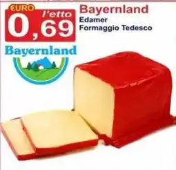 GuMì Supermercati Bayernland Edamer Formaggio Tedesco offerta