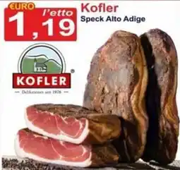 GuMì Supermercati Speck Alto Adige Kofler offerta