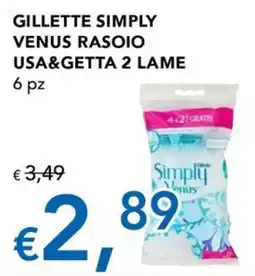 Migross Superstore Gillette Simply Venus rasoio offerta