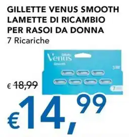 Migross Superstore Gillette Venus Smooth lamette di ricambio per rasoi da donna offerta