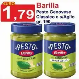 GuMì Supermercati Pesto Genovese Barilla offerta