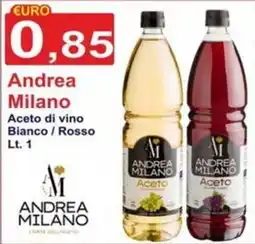 GuMì Supermercati Aceto di vino Bianco / Rosso Andrea Milano offerta