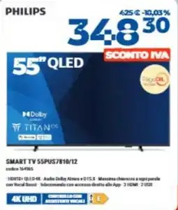 Elettrosintesi Philips 55" QLED offerta