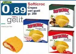 GuMì Supermercati Softicroc Crepes vari gusti offerta