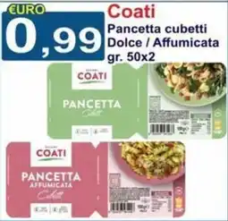 GuMì Supermercati Pancetta cubetti Coati offerta