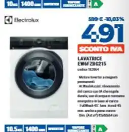 Elettrosintesi Electrolux lavatrice offerta