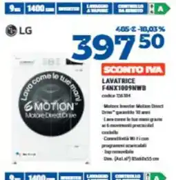Elettrosintesi Lavatrice LG offerta