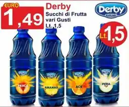 GuMì Supermercati Derby Succhi di Frutta vari Gusti offerta