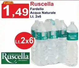 GuMì Supermercati Ruscella Acqua Naturale offerta