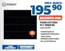 Elettrosintesi Indesit piano cottura IS F 18Q60 NE offerta