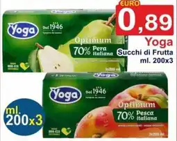 GuMì Supermercati Yoga Succhi di Frutta offerta