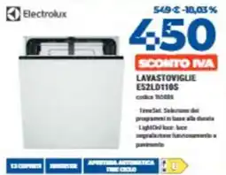 Elettrosintesi Lavastoviglie Electrolux E52LD110S offerta