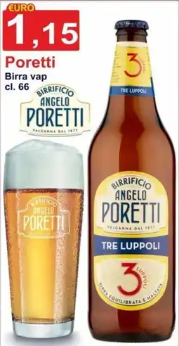 GuMì Supermercati Birra vap Poretti offerta