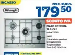 Elettrosintesi Piano cottura DeLonghi offerta