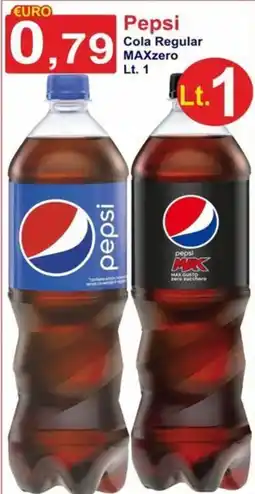 GuMì Supermercati Pepsi Cola Regular MAXzero offerta