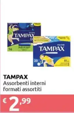 Smoll Tampax assorbenti interni offerta
