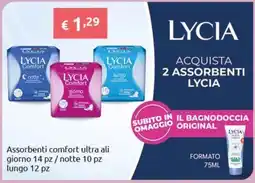 Smoll Assorbenti comfort ultra ali Lycia offerta