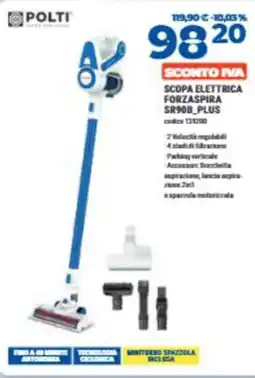 Elettrosintesi Scopa elettrica Forzaspia SR90B_PLUS offerta