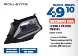 Elettrosintesi Rowenta ferro a vapore offerta