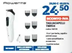 Elettrosintesi Rowenta tagliacapelli TN8934 offerta