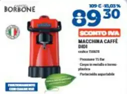 Elettrosintesi Macchina caffè Didi offerta