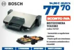 Elettrosintesi Bosch bistecchiera offerta