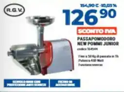 Elettrosintesi Passapomodoro New Pommi Junior offerta