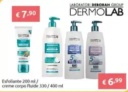 Smoll Esfoliante / creme corpo fluide offerta