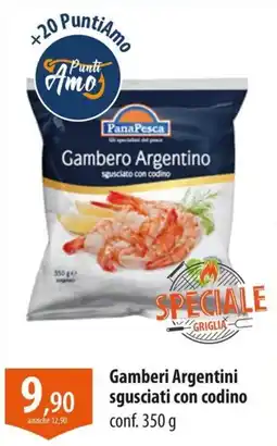 Panapesca Gamberi Argentini sgusciati con codino offerta