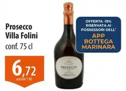Panapesca Prosecco Villa Folini offerta