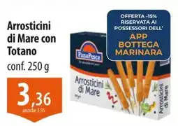 Panapesca Arrosticini di Mare con Totano offerta