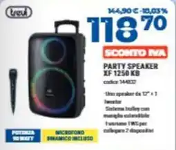 Elettrosintesi Trevi party speaker offerta