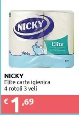 Smoll Nicky elite carta igienica offerta