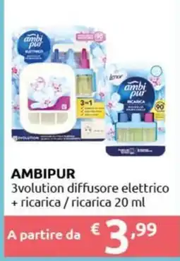 Smoll Ambipur 3volution diffusore elettrico offerta