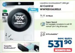Elettrosintesi Lavatrice EcoDosatore Ai-Control offerta