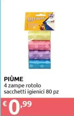 Smoll Piùme sacchetti igienici offerta