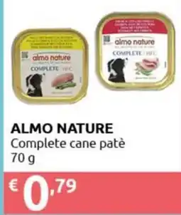 Smoll Almo Nature Complete cane patè offerta