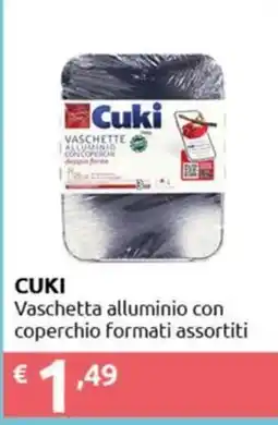 Smoll Cuki Vaschetta alluminio con coperchio offerta