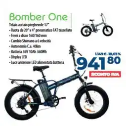 Elettrosintesi Bomber One offerta