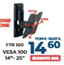 Elettrosintesi FTR 100 VESA 100 offerta