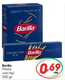 Pac Cash&Carry Barilla Pasta vari tipi offerta