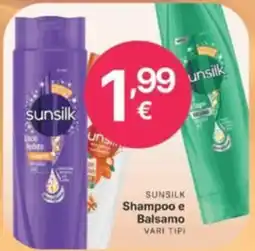 Ingroshop Sunsilk Shampoo e Balsamo offerta