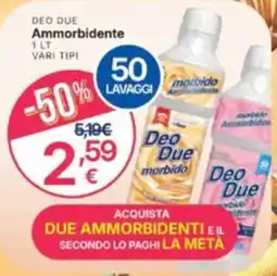Ingroshop Deo Due Ammorbidente offerta