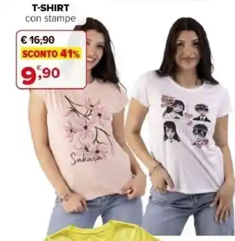 T-SHIRT con stampe